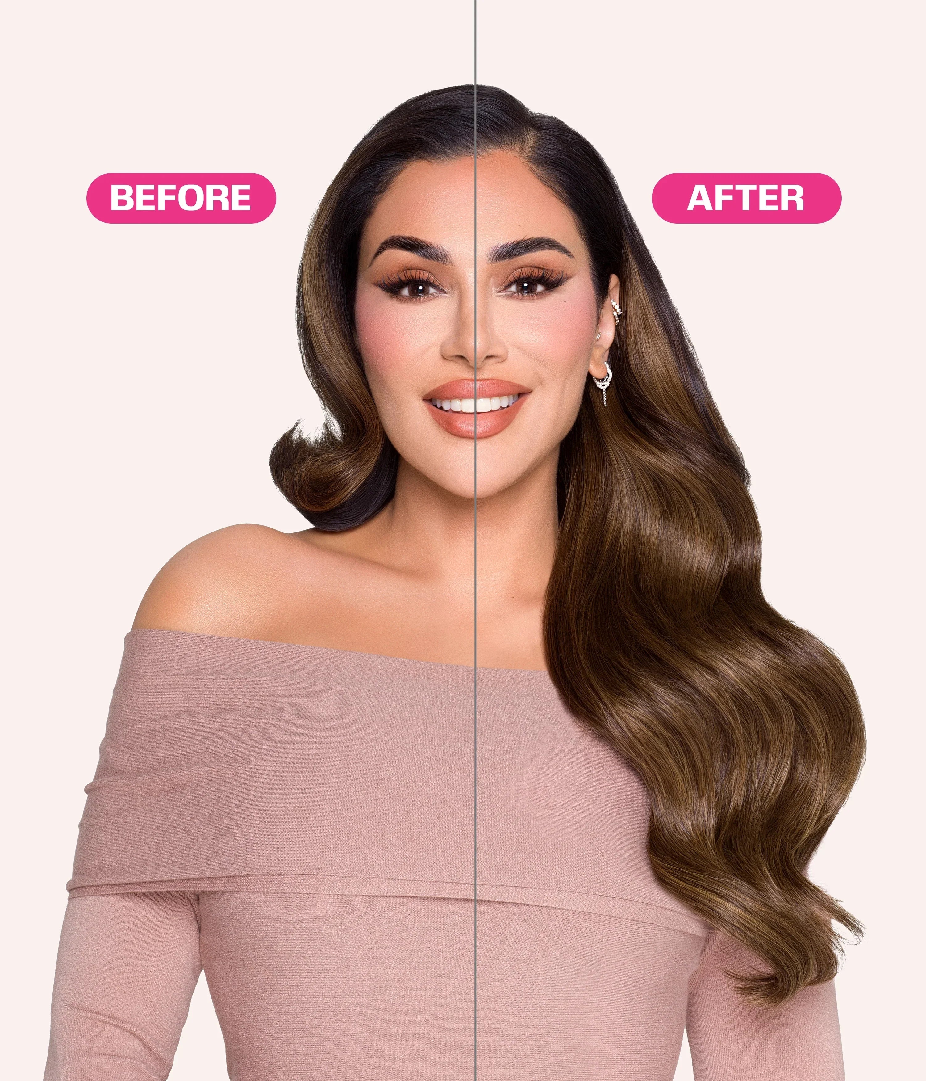 Beauty Works Barely There Clip ins - Midnight Kohl